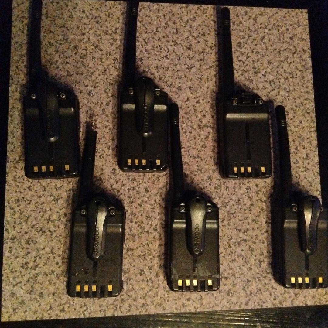 KENWOOD デジタル便利ラジオ 6台セット充電器有り