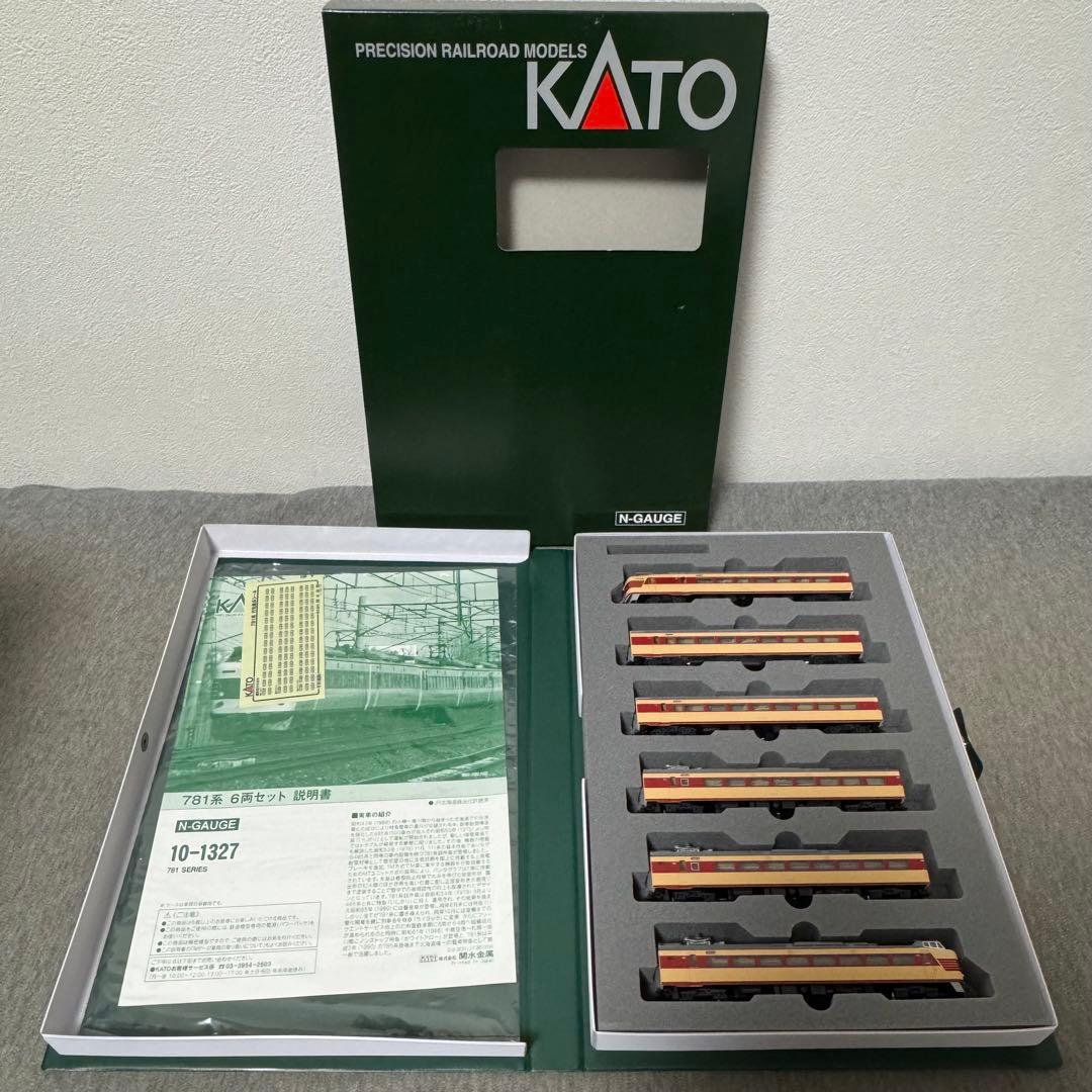 【美品】KATO Nゲージ 10-1327 781系 6両セット カトー