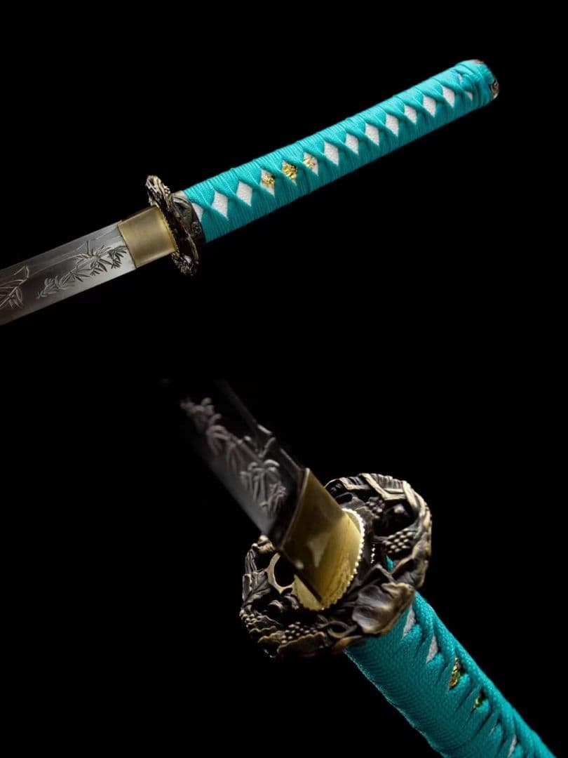 翠竹武士刀 武具　刀装具　日本刀　模造刀 居合刀