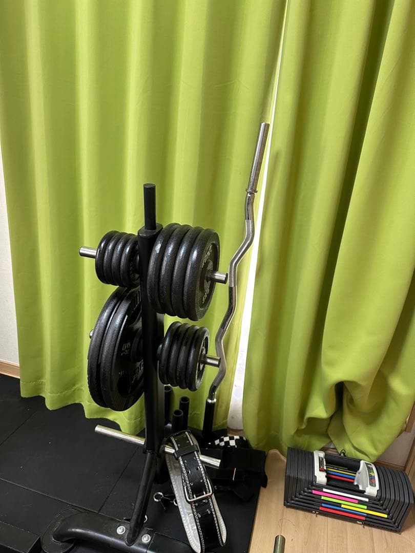 POWERTECパワーラック、可変式ダンベル