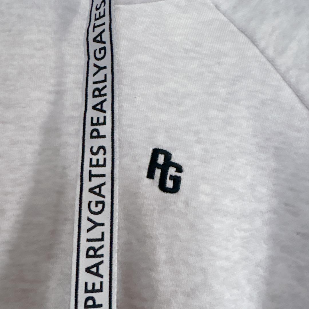 PEARLY GATES パーカー 配色 ロゴテープ ユニセックス サイズ0