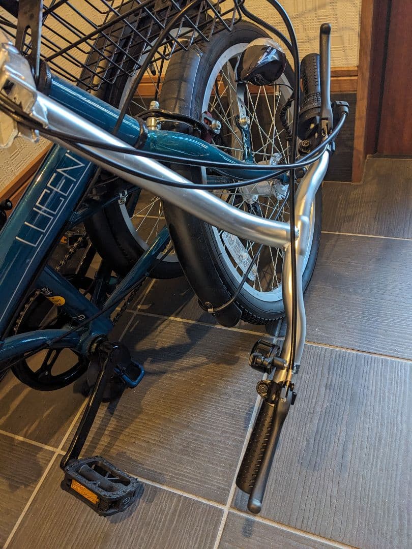 LUCENT 折りたたみ自転車 ブルーグリーン