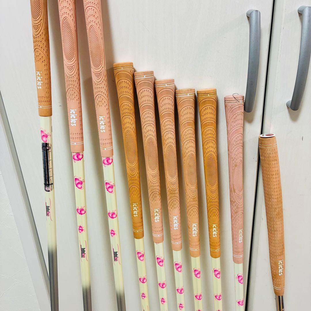 ゴルフセット　icicles Liona ラウンド仕様　レディース