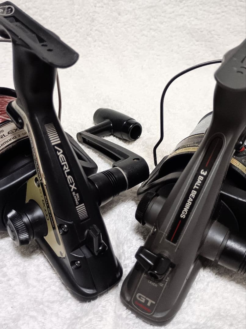 シマノチタノスエアレックスGT8000パワーエアロGT6000遠投カゴ釣り専用機