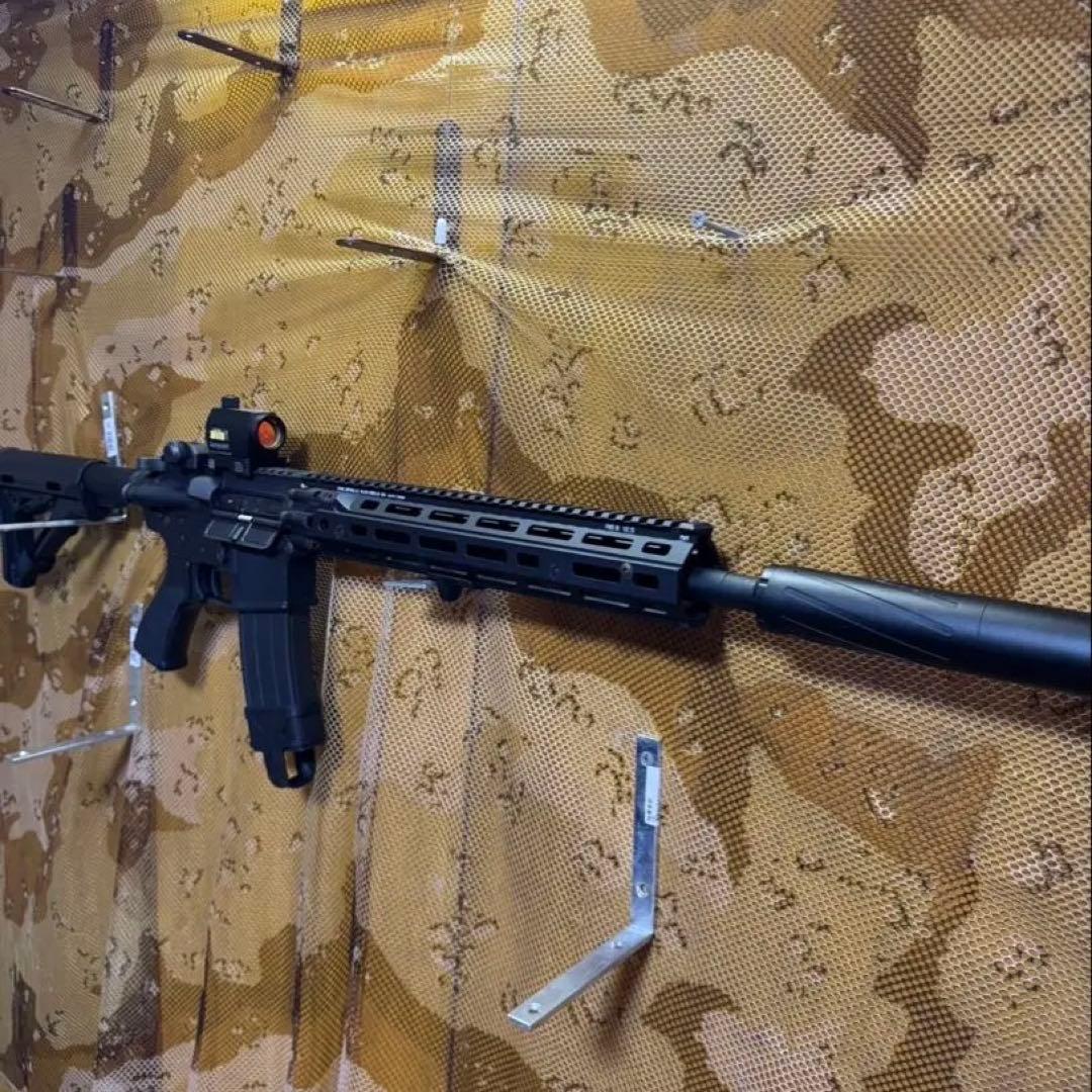 東京マルイ MWS M4 Ris3カスタム マガジン3つ