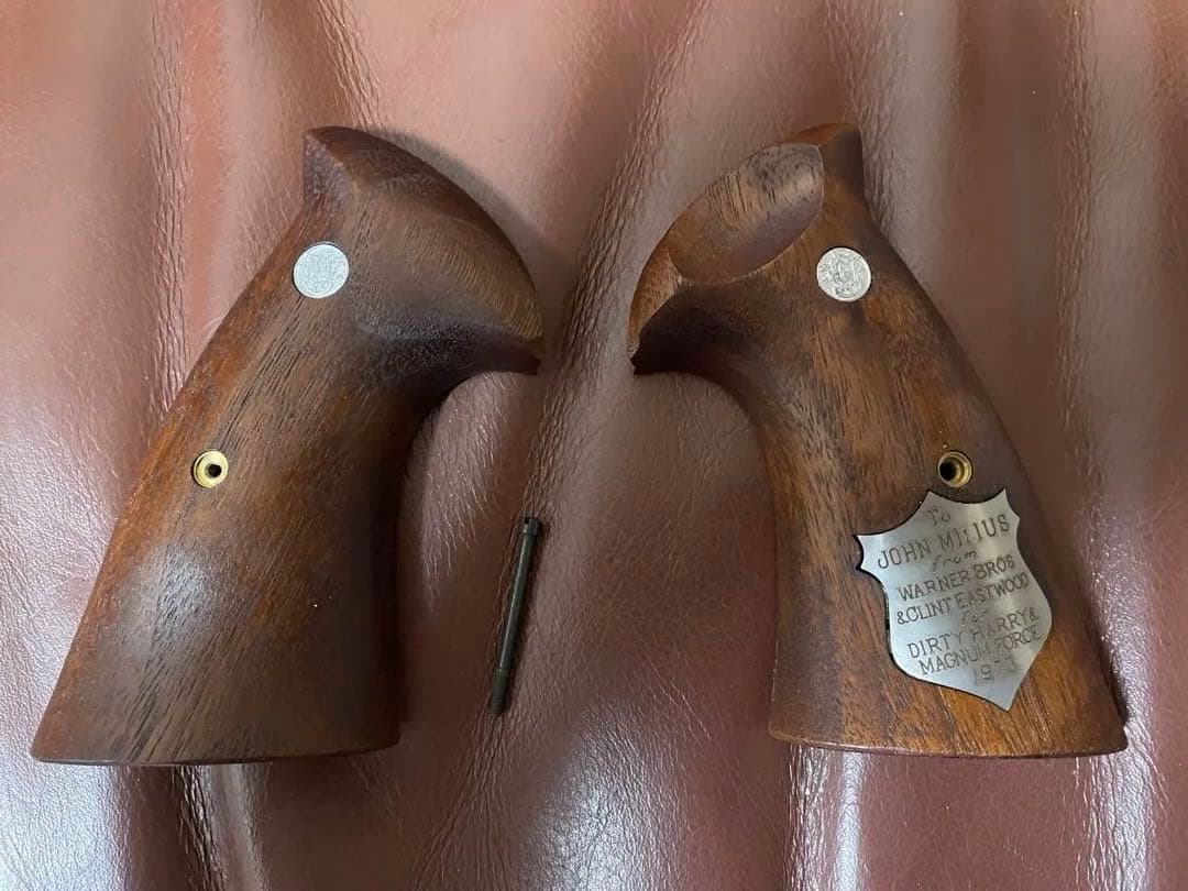 MULE CAW マグナムフォース タナカ S&W M29用 木製グリップ