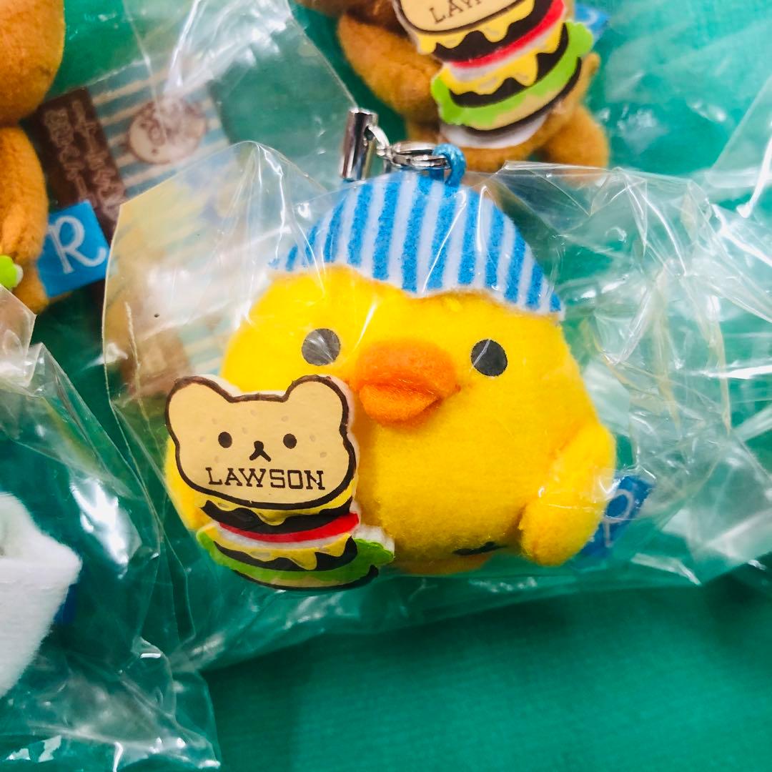 タグ付きレア★2012年製 リラックマ ローソン限定ぬいぐるみ携帯クリーナー5個