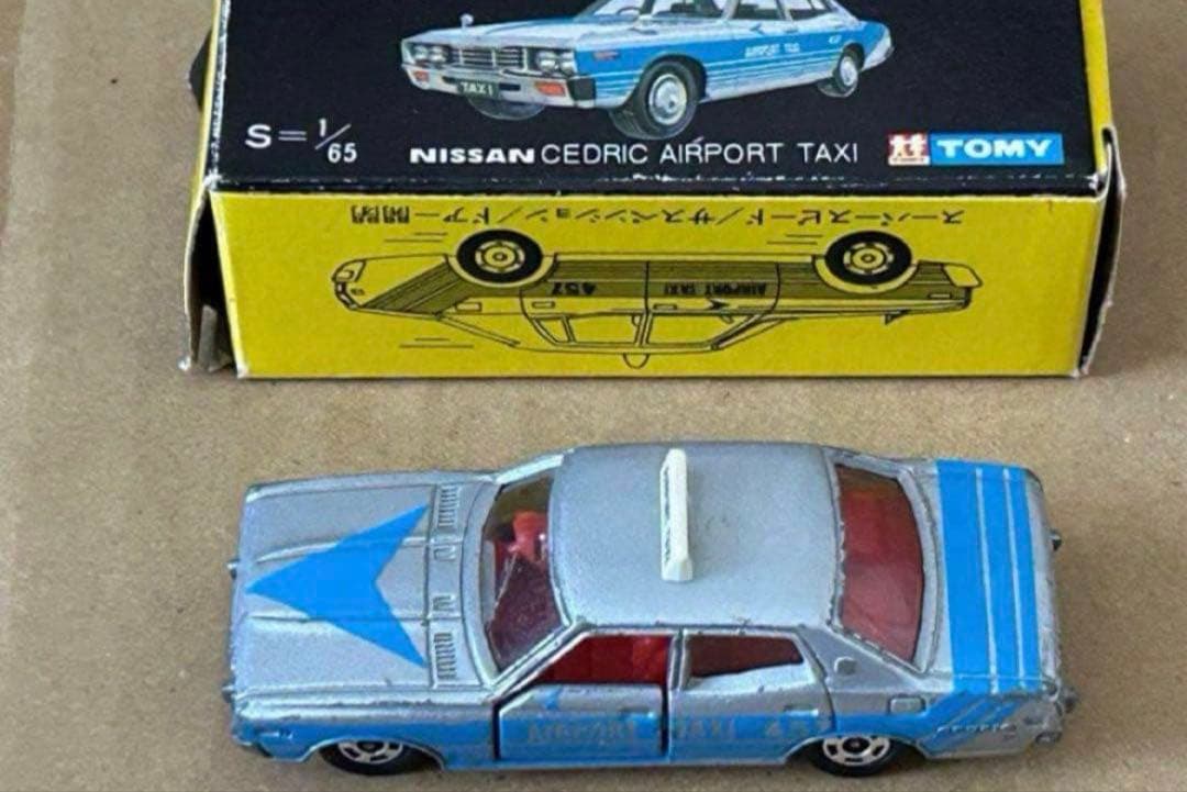 トミカ ニッサン セドリック 2800SGL タクシー 3台