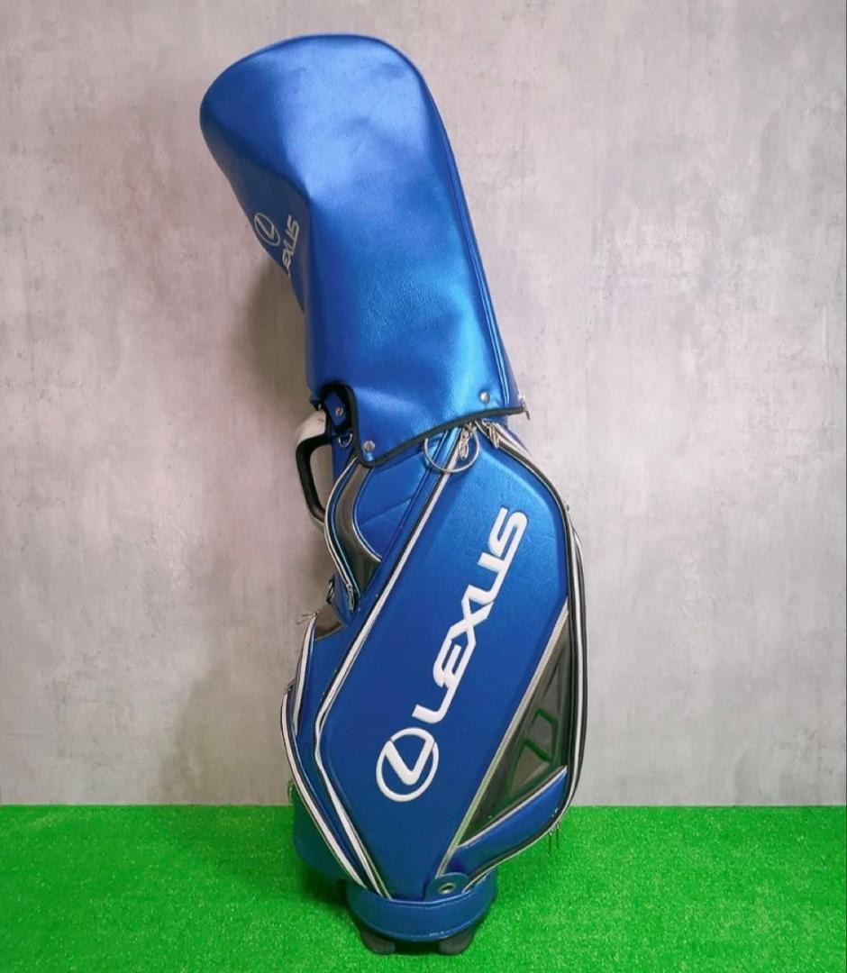 専用【非売品】LEXUS レクサス キャディバッグ ブルー 22年春夏モデル