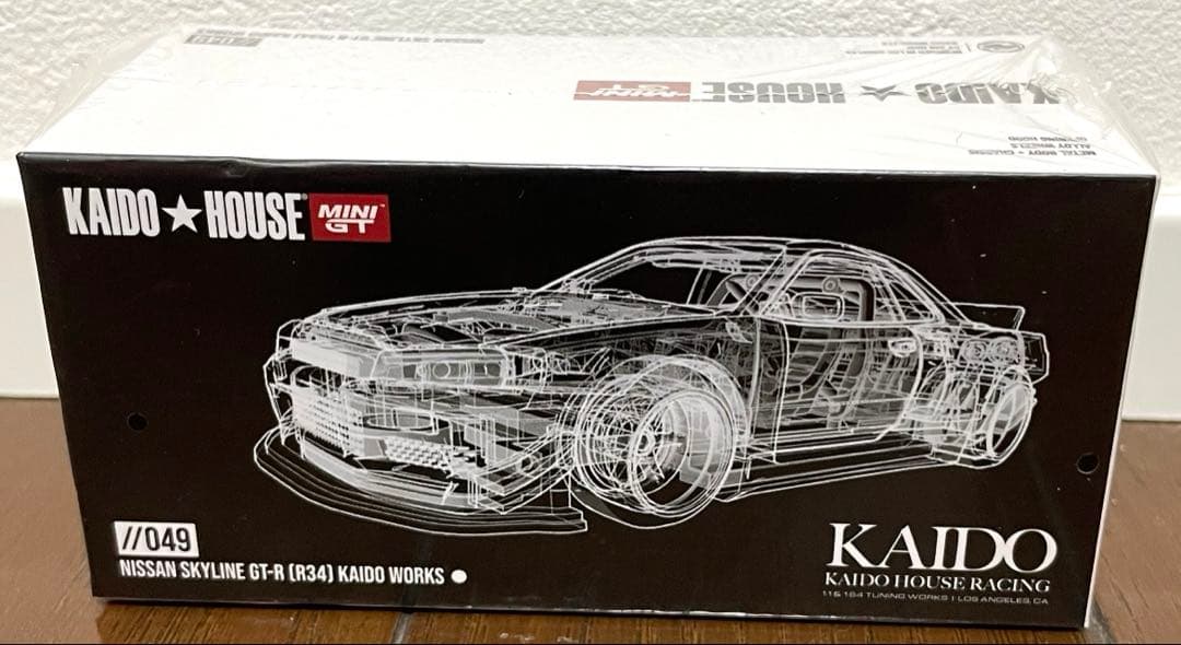 街道ハウス Nissan GT-R(R34) Kaido Works 新品未開封