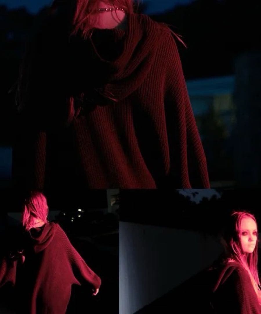 NIL DUE NIL UN TOKYO ニットパーカー