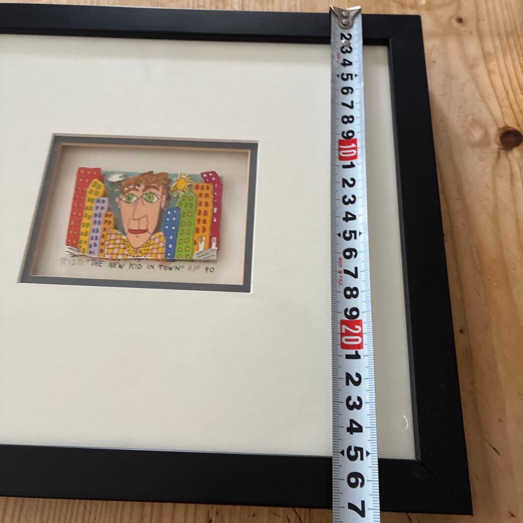 JAMES RIZZI 3D アート　直筆サイン入り