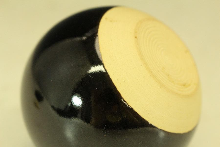 茶道具 唐物 彷古 文淋茶入 藤種緞子 仕服(RC934)