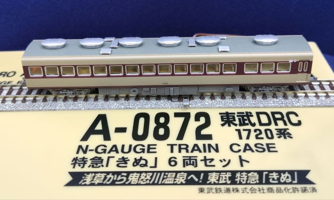 鉄道模型 東武鉄道 1720系 特急きぬ 　　　6両セット
