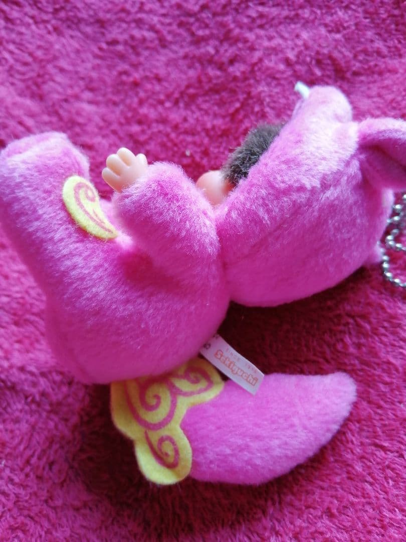 20年前当時物レトロ★沖縄限定モンチッチキーホルダー★シーサー