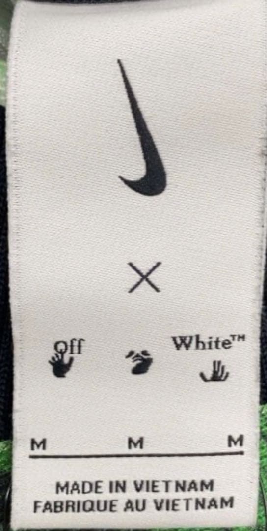 ウェア NIKE off-white GAME SHIRT M