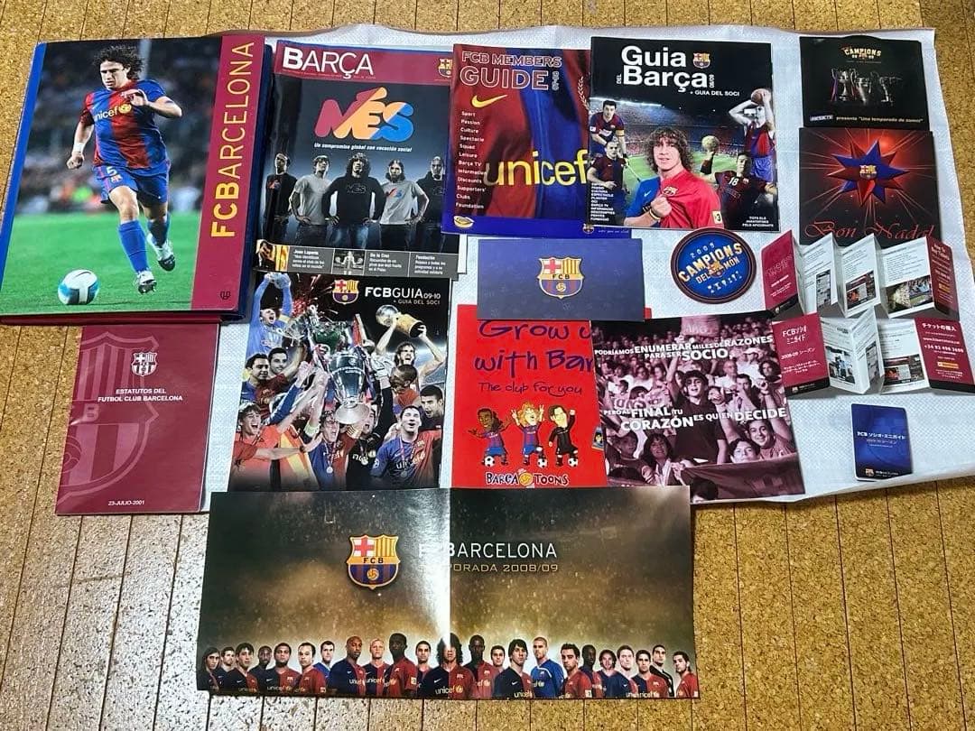 【公式ファンクラブグッズ】FCバルセロナ まとめ売り