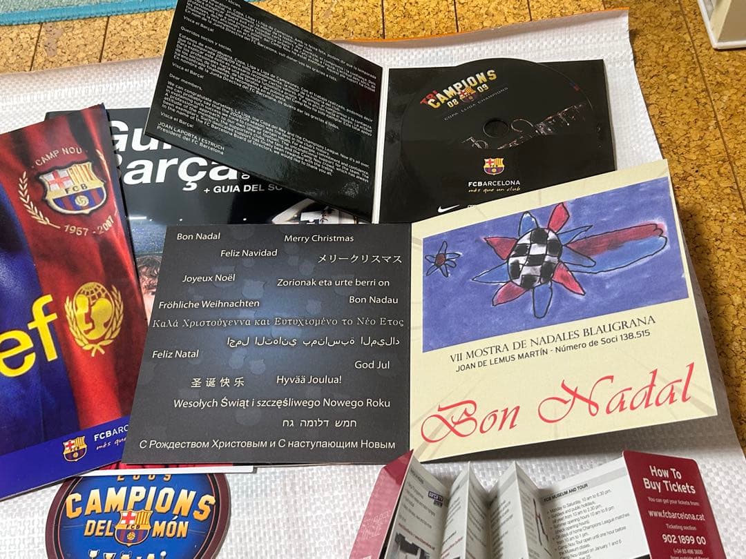 【公式ファンクラブグッズ】FCバルセロナ まとめ売り