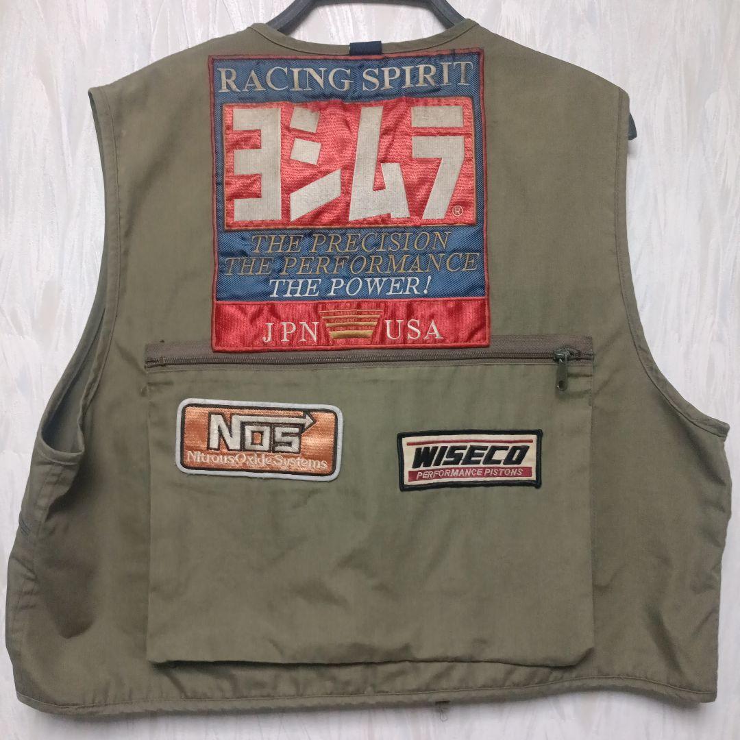 ​【激レア】HOUSTON フィッシングベスト ヨシムラ NOS バイカー L