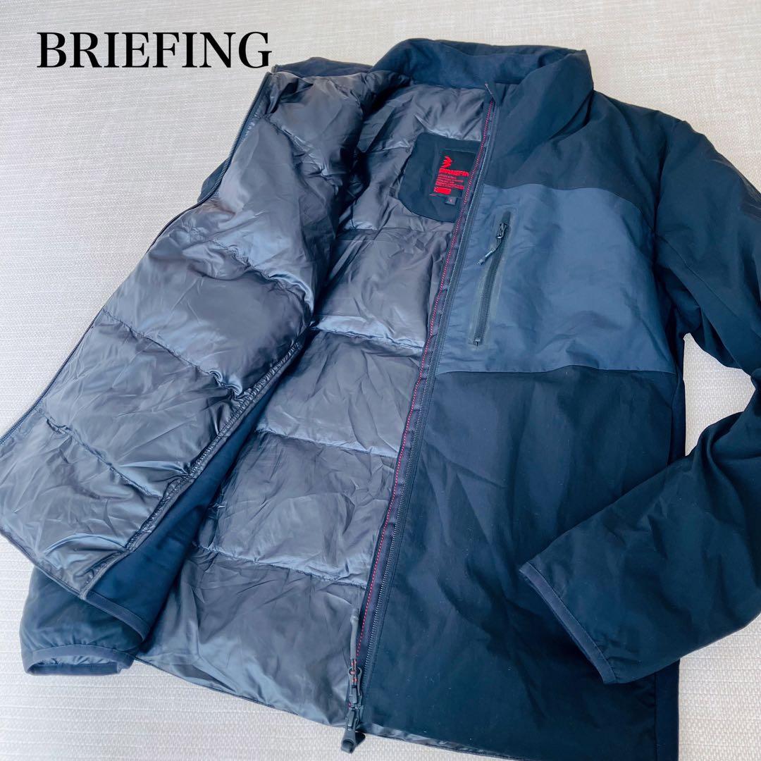 【美品】ブリーフィング MOBILITY ST BLOUSON ゴルフ 黒 L