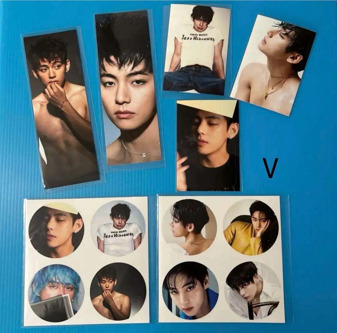 BTS V 'TIRTIR'アルバムキーホルダー・マグネットブックマーク
