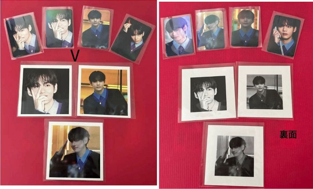 BTS V 'TIRTIR'アルバムキーホルダー・マグネットブックマーク