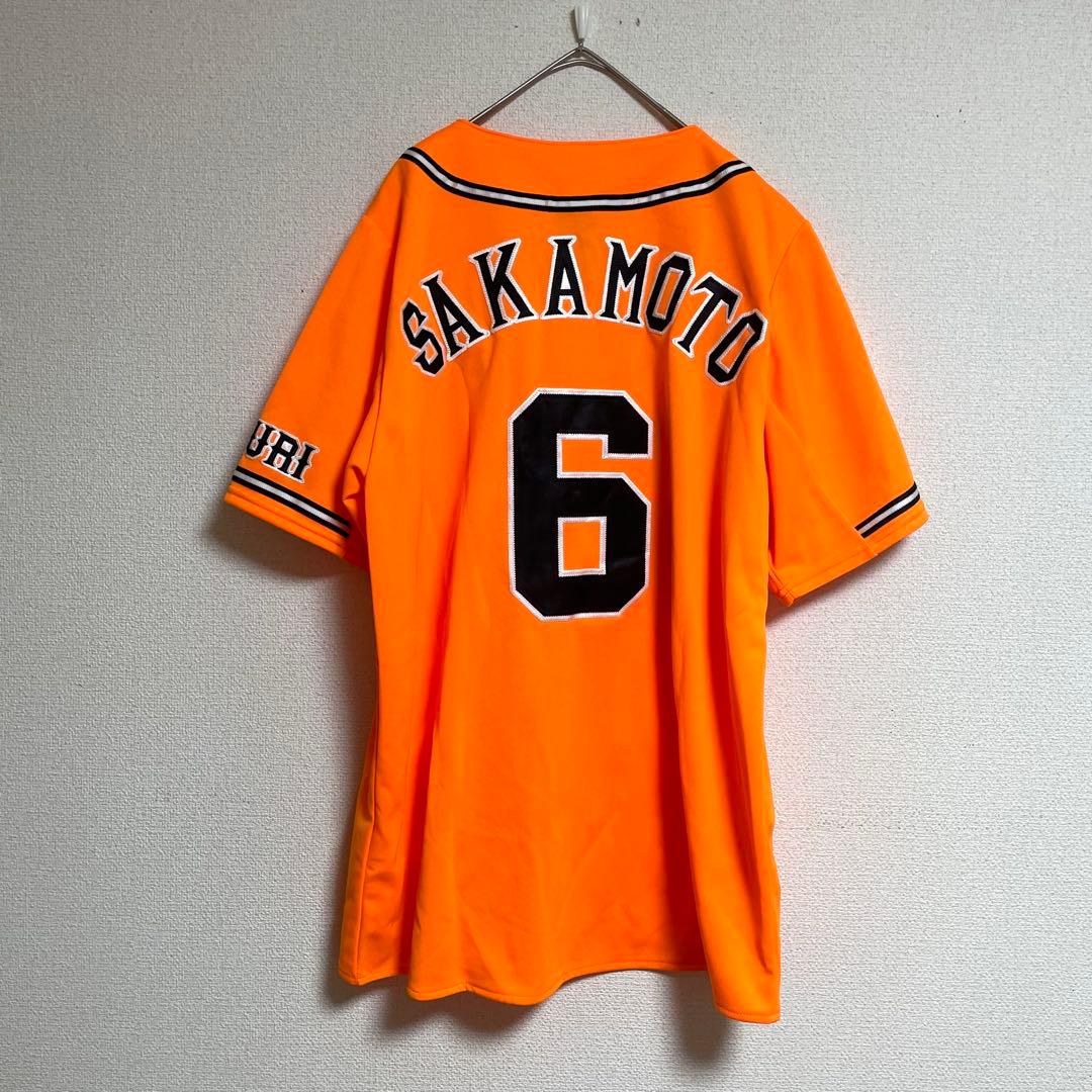 読売ジャイアンツ　アディダス　坂本勇人　6 橙魂　レプリカユニフォーム　M
