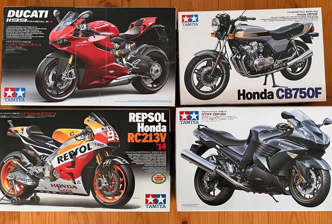 タミヤ プラモデル 1/12 バイク