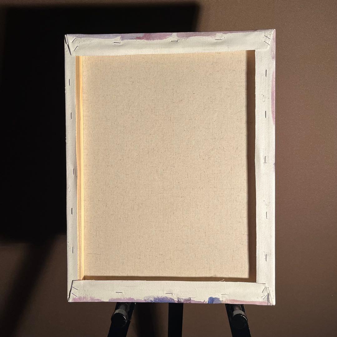 ★秀作★ 手書き油絵 花瓶の花 絵画 インテリア 油彩画