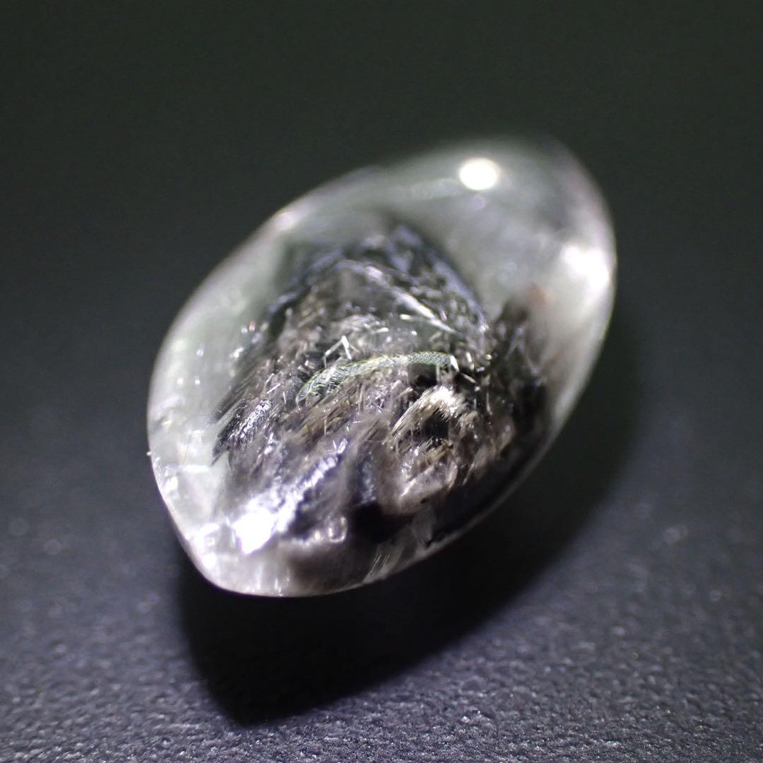 【ブラジル/バイーア産】プラチナルチルクォーツ(ブルッカイトインクォーツ)