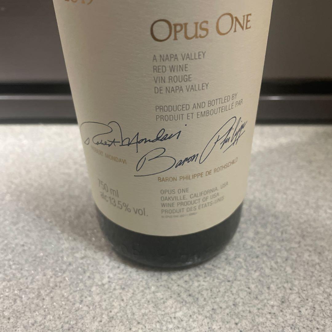 オーパス・ワン 750ml Opus One 2019 （15）