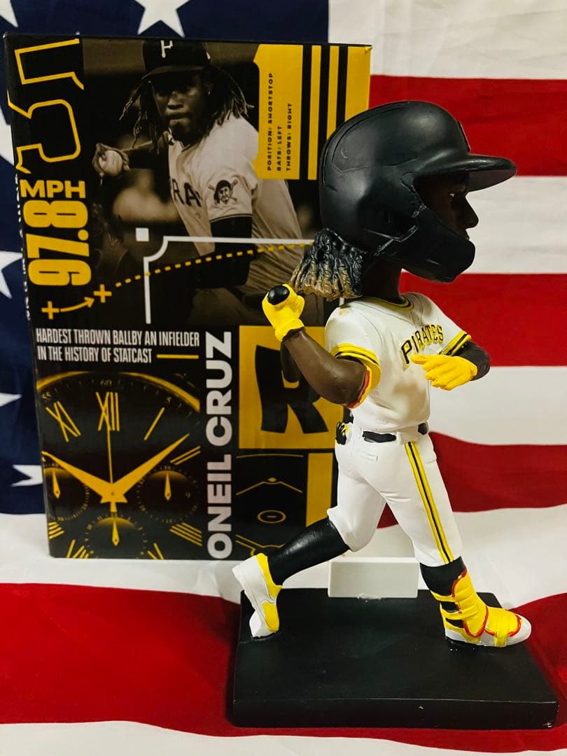 オニールクルーズ　Oneil Cruz ボブルヘッド　パイレーツ　怪物　強肩