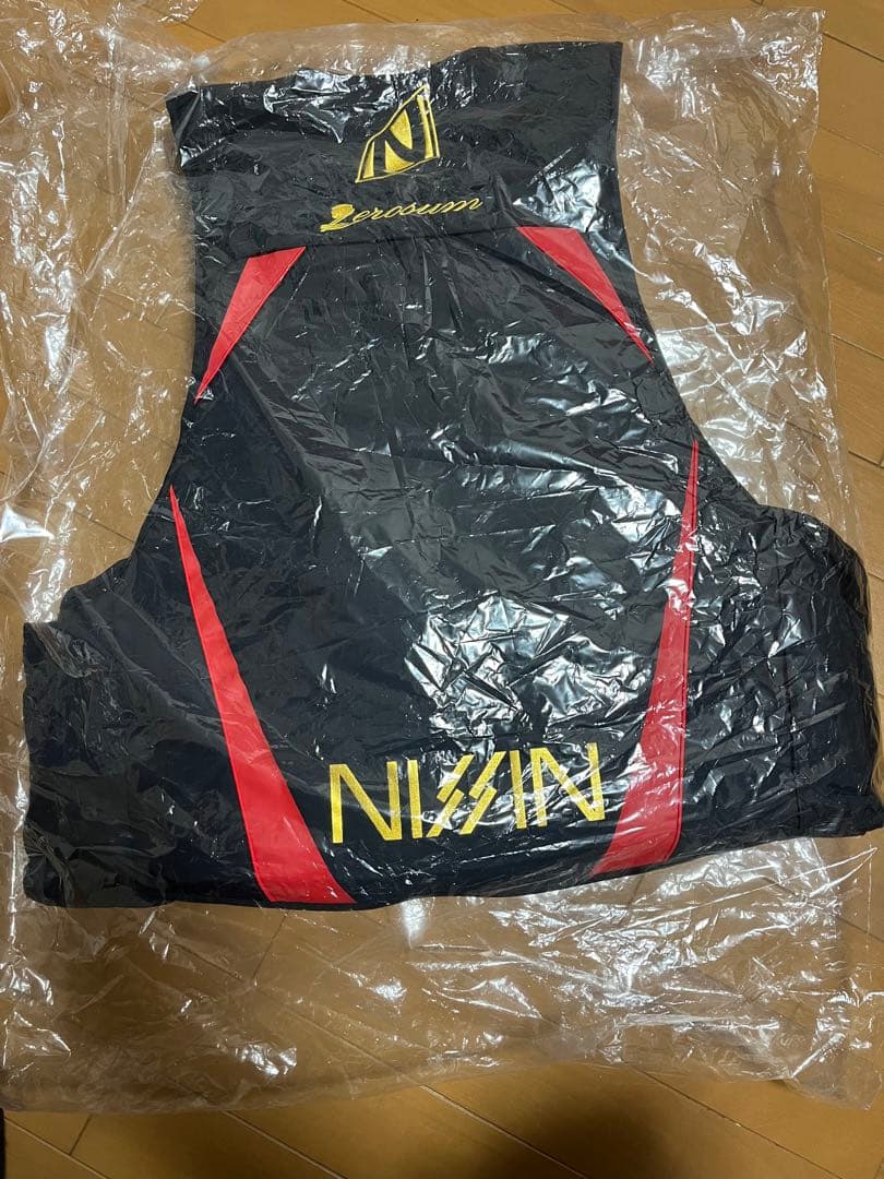 NISSIN ライフジャケット 黒/赤