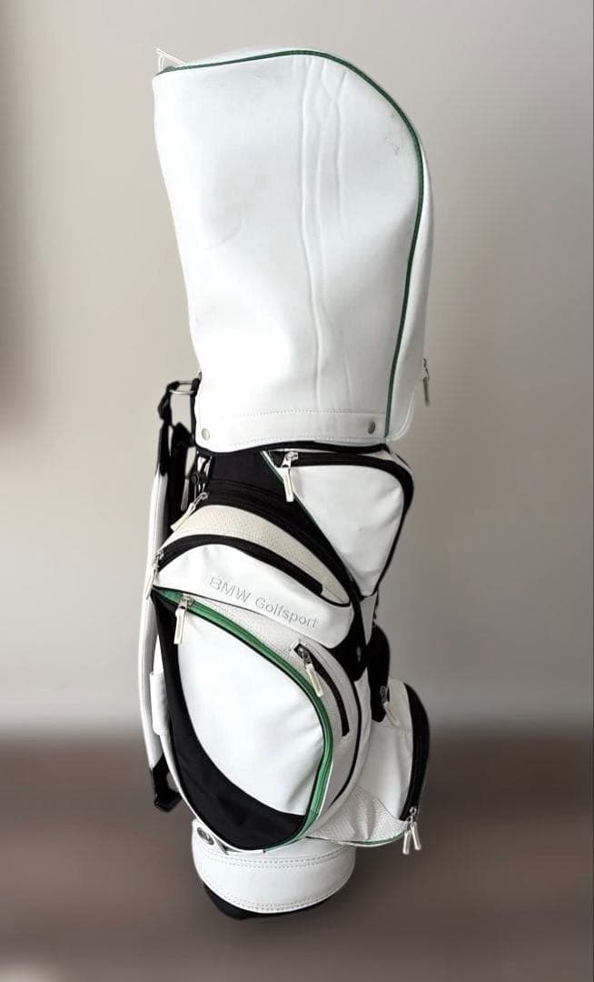 【】 elite grips ゴルフバッグ・キャディバッグ　ホワイト