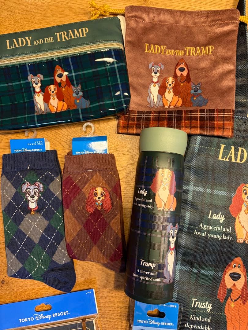 新品　わんわん物語　９点おまとめ売り　トランプ・レディ　ディズニーリゾート