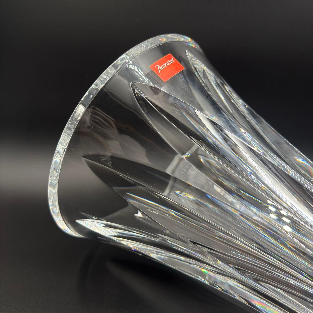 バカラ　baccara ポリニャック　ブリジット　花瓶　特大　25㎝