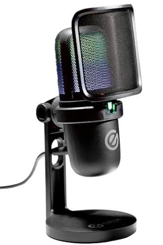 エレコム コンデンサーマイク USB接続 [ タッチミュート機能/マイクアームm