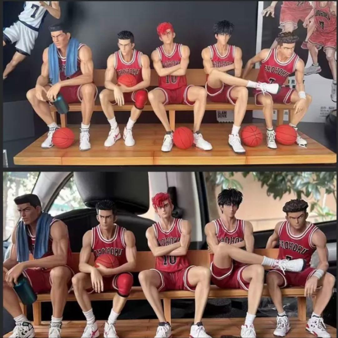 スラムダンク　桜木　赤木　流川　三井　宮城　５体セット　海外フィギュア