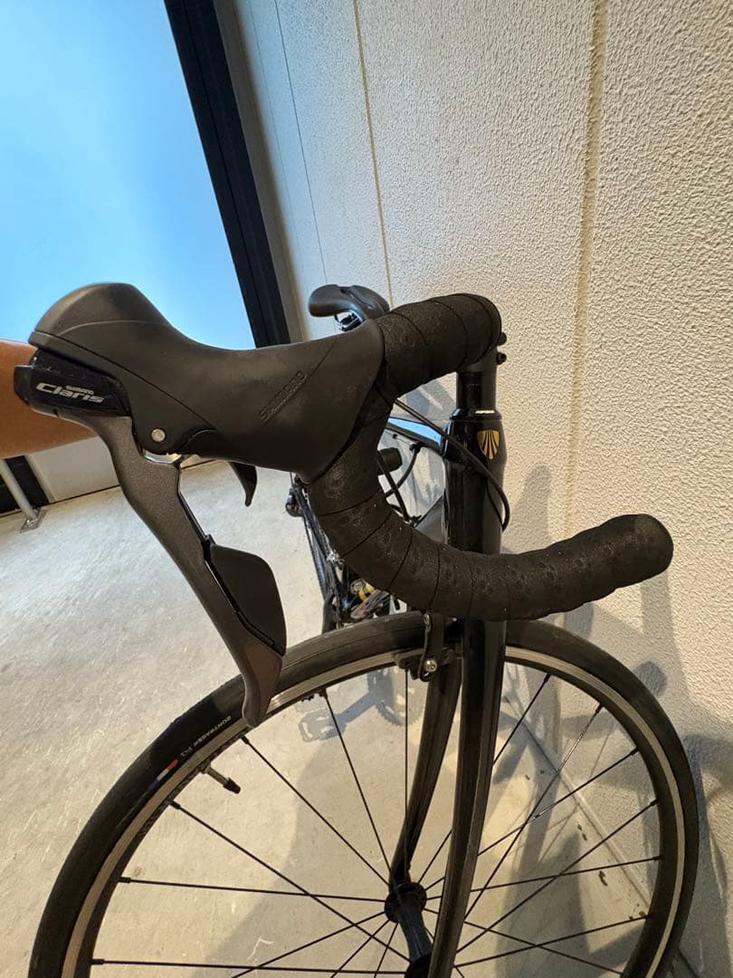 Trek Domane AL2 ロードバイク ブラック/イエロー