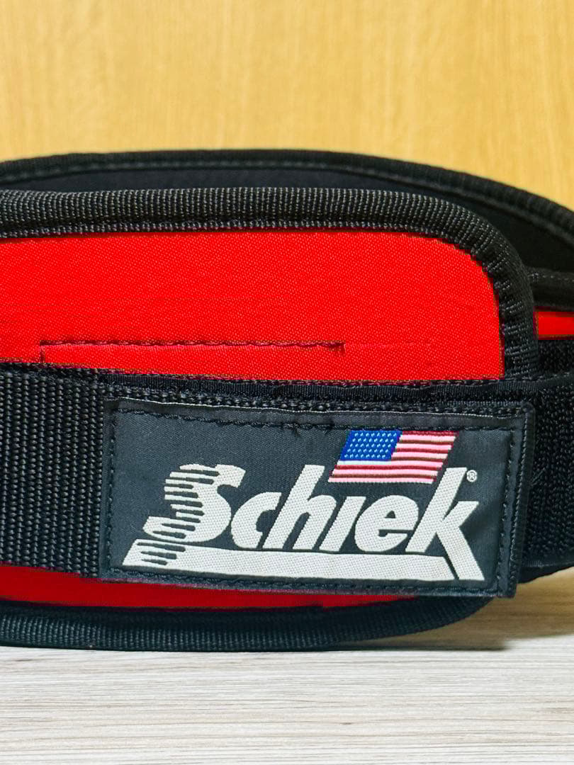 Schiek トレーニング・パワーベルト2006 赤黒
