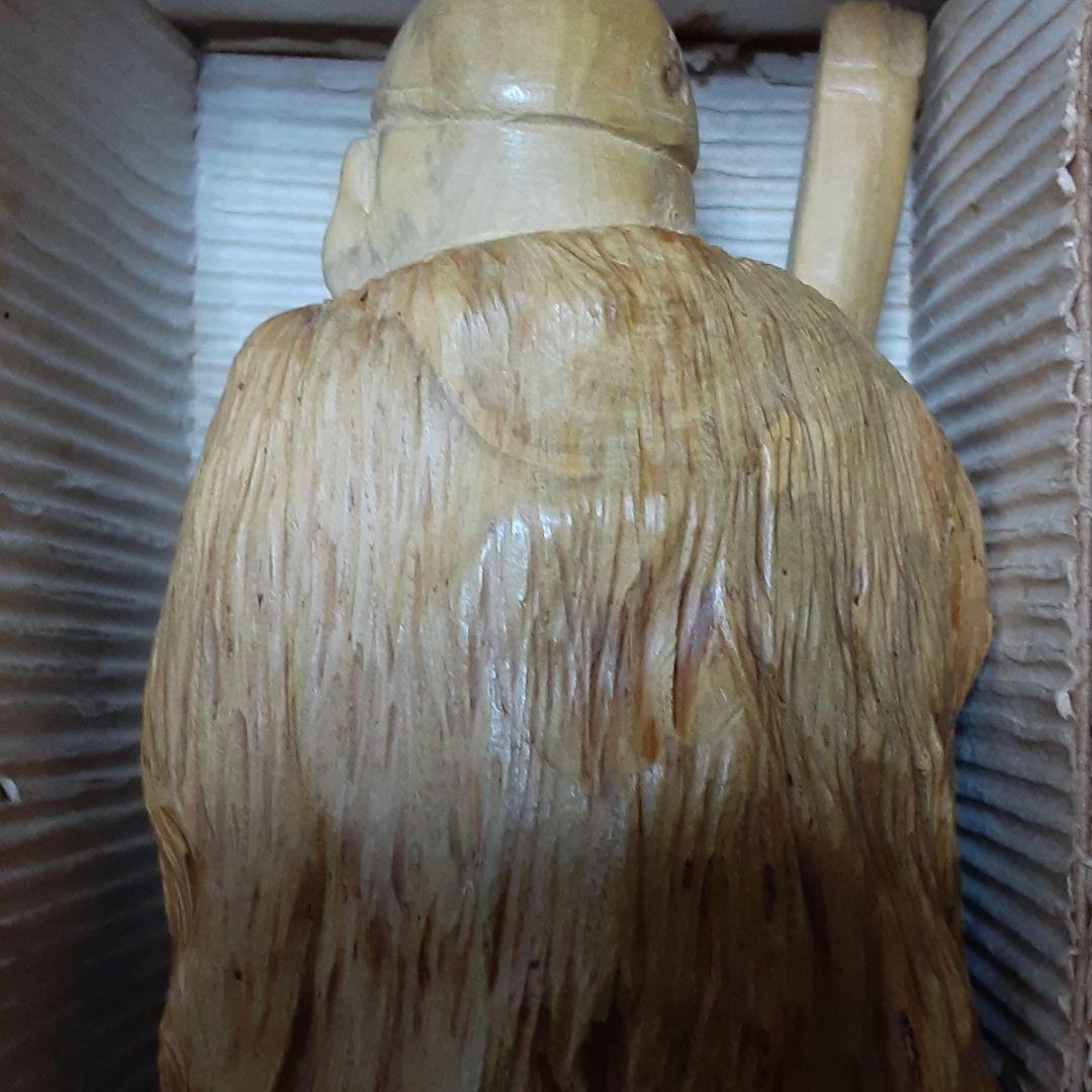 【メル55143】　七福神セット　大きなサイズ　　一刀彫