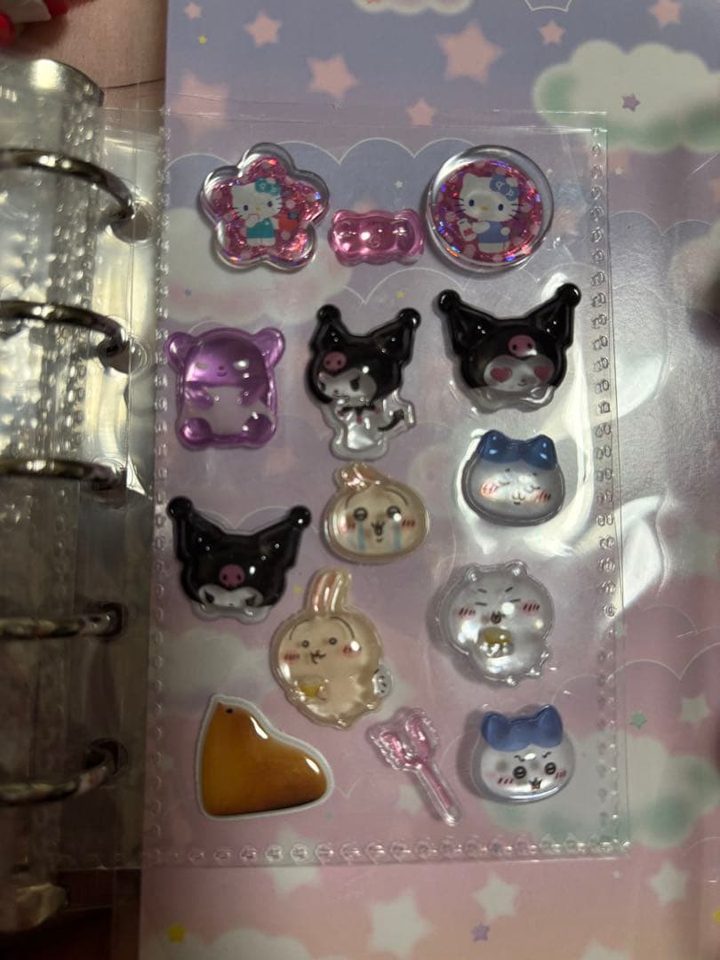 美品 シール帳 完成品 サンリオ ストーンシール ボンボンドロップシール2冊