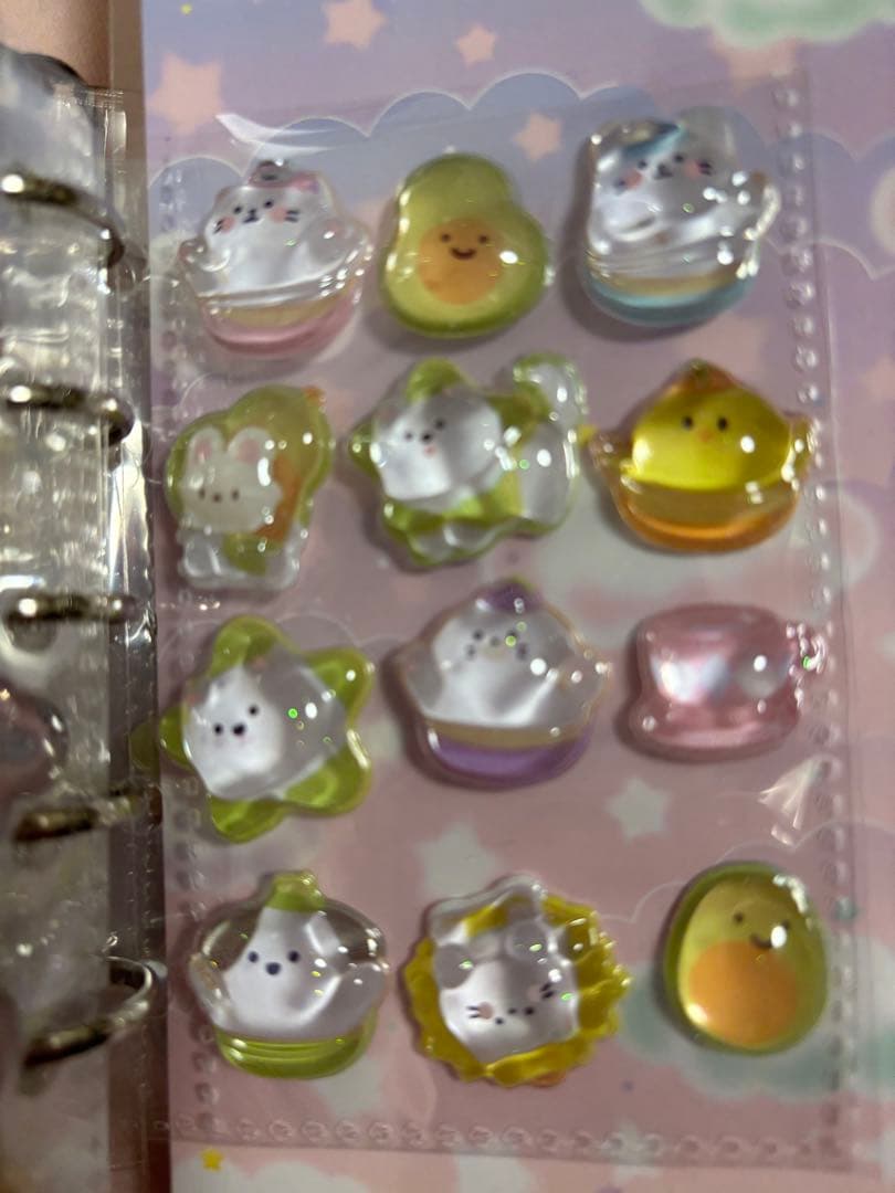 美品 シール帳 完成品 サンリオ ストーンシール ボンボンドロップシール2冊