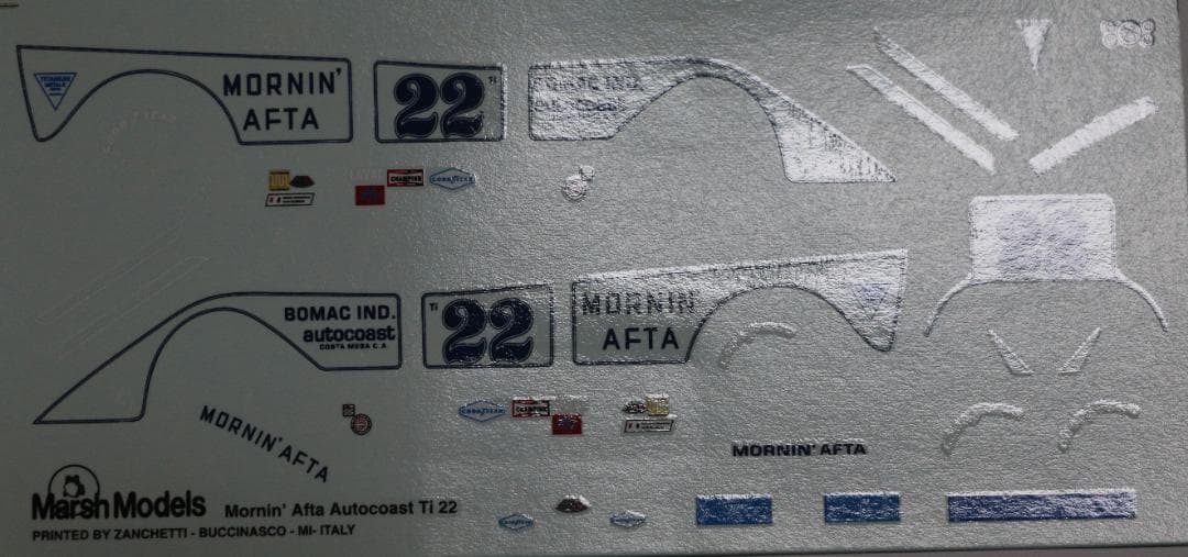 マシューモデル（英国）オートコースTi22 １９７0カンナム　レジンメタルキット