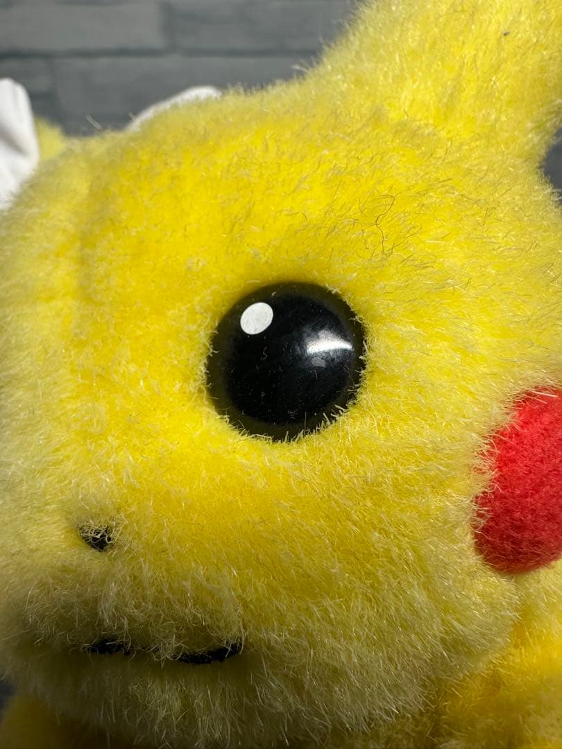 ポケモン TOMY 初期 ピカチュウ ぬいぐるみ 初代 当時物 笛入り
