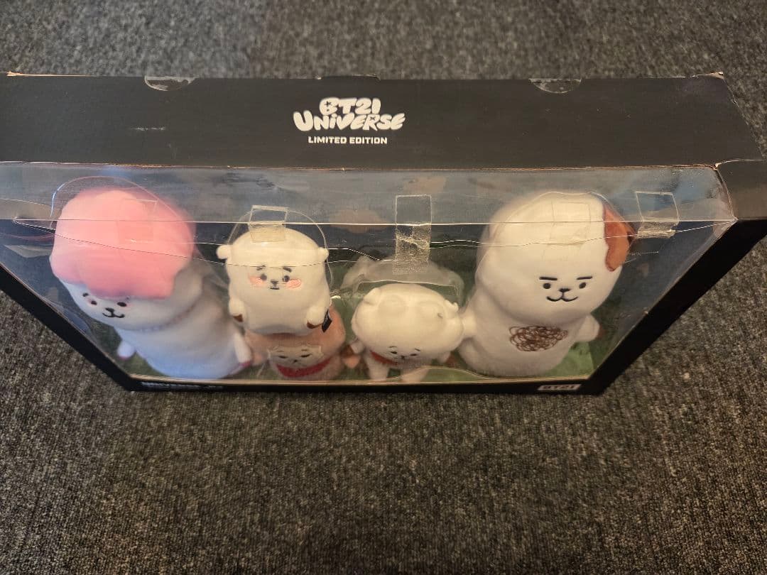 BT21 Universe 限定 RJ 家族 ぬいぐるみセット
