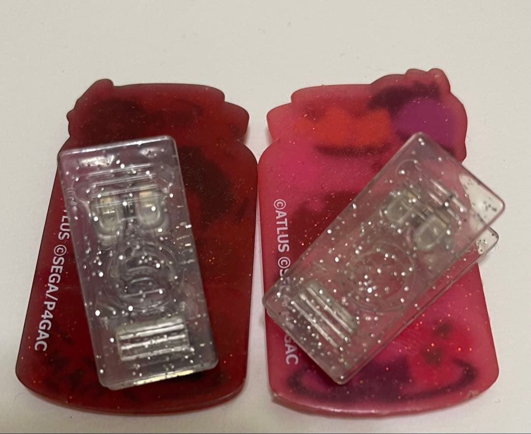 ペルソナ4 足立透 堂島菜々子 ラバークリップ 2点セット