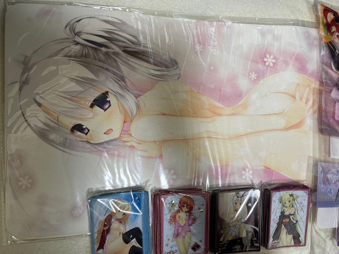 トレカアイテムくじ ゆずソフト 第4弾 まとめ　サノバウィッチ　スリーブ　マット