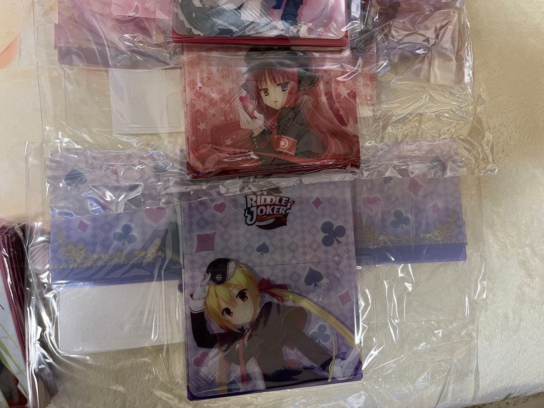 トレカアイテムくじ ゆずソフト 第4弾 まとめ　サノバウィッチ　スリーブ　マット