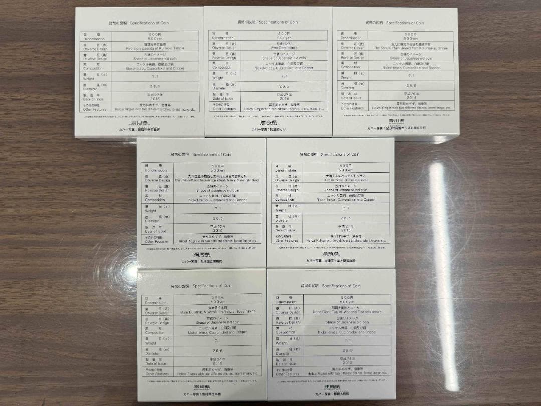 【※追加あり【未コンプリート】地方自治施行60周年 バイカラークラッド貨幣セット